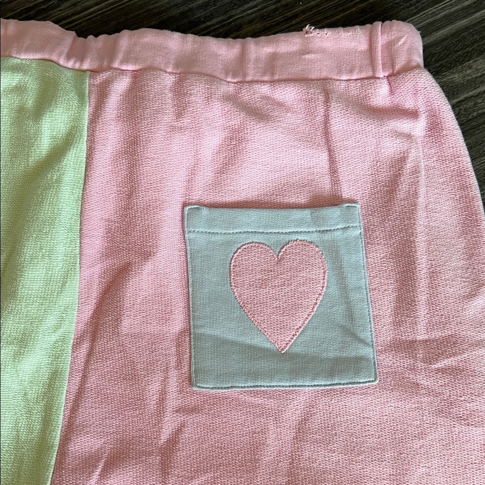 LoveShackFancy Color-Block Joggers - Picture 10 of 12